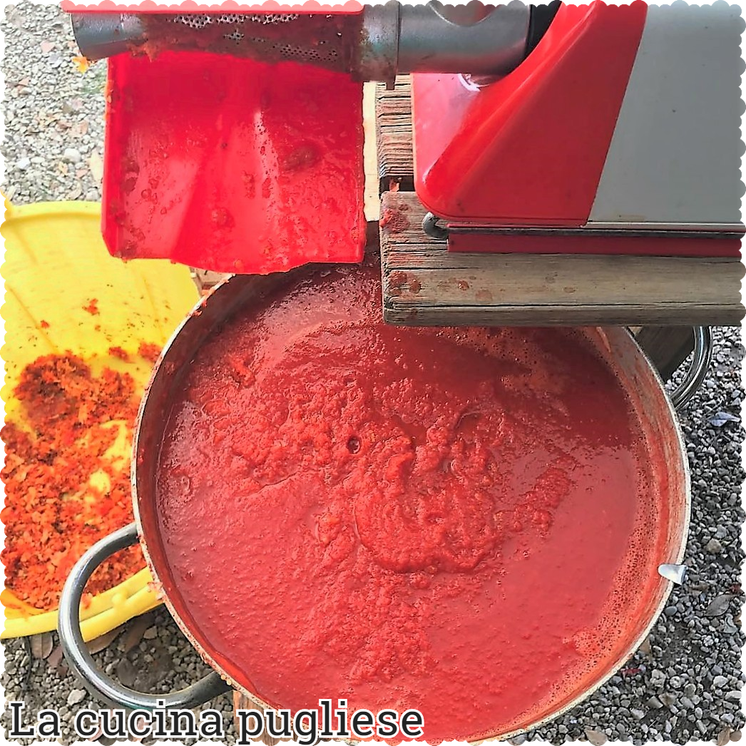Salsa di pomodoro - la cucina pugliese