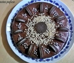 Oreo cheesecake al cioccolato - la cucina pugliese
