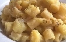Pasta e patate (in bianco) - la cucina pugliese