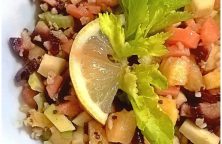 Insalata di Bulgur e Quinoa con ortaggi croccanti - la cucina pugliese